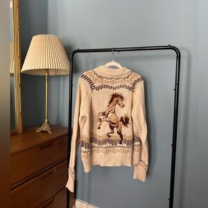 Sendero Western Horse Knit Sweater